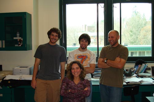 picture of members of the karatan lab
