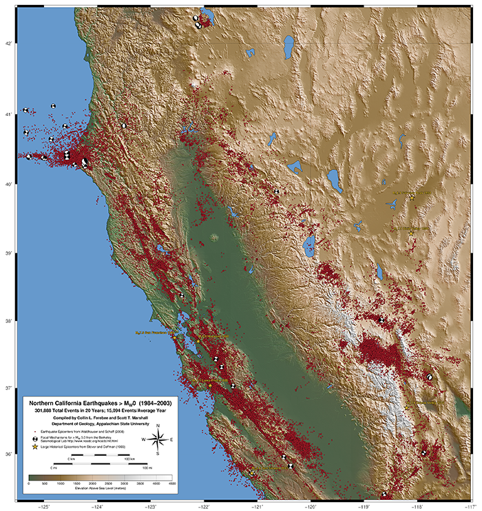 Northern California Earthquakes
