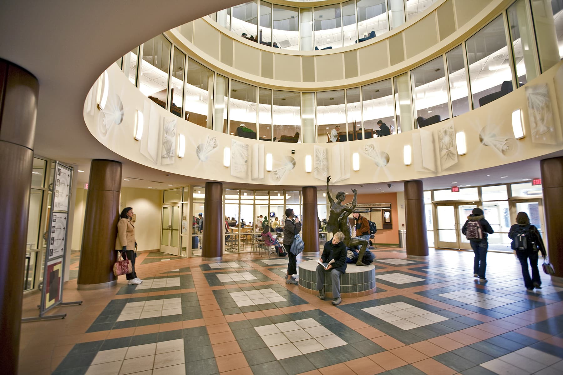 Belk Library Lobby