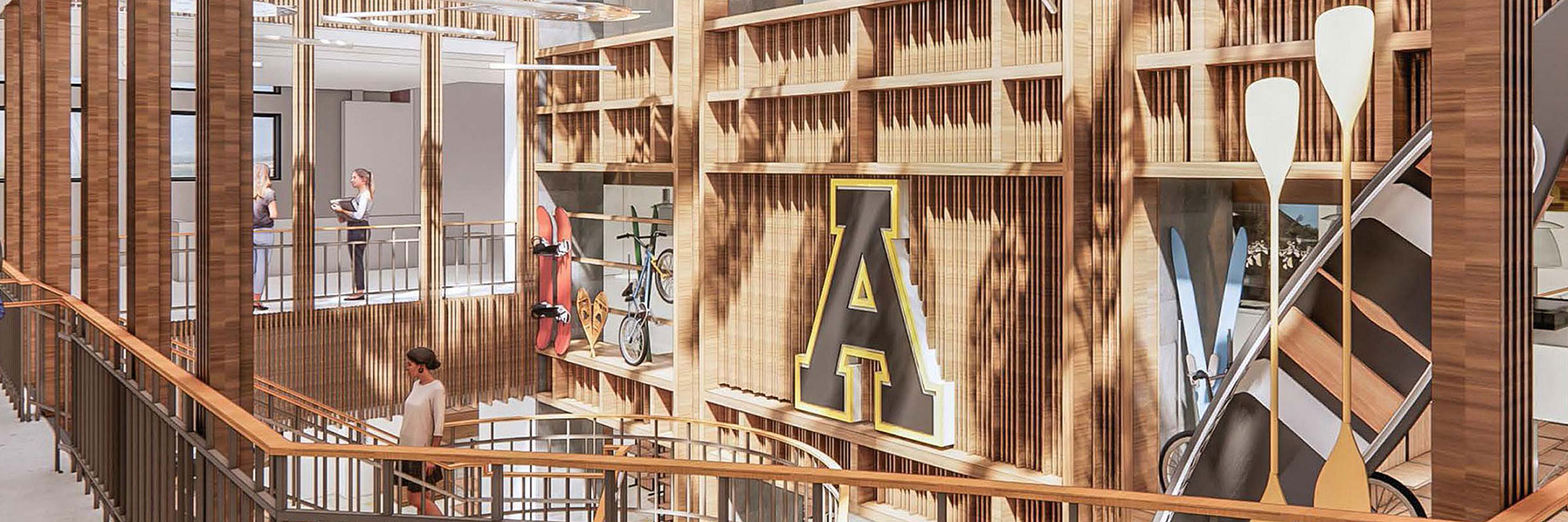 University Bookstore Architectural Rendering