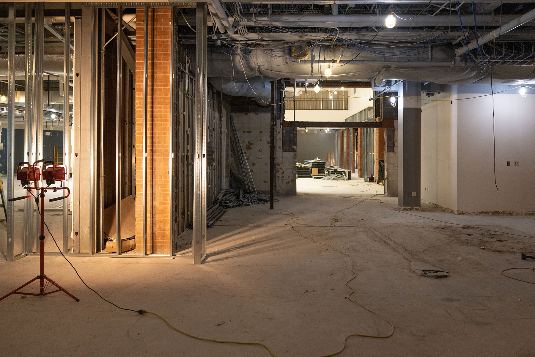 Bookstore Construction, late January 2023