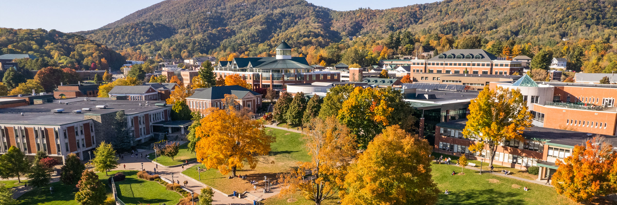 Drone View of App State Campus