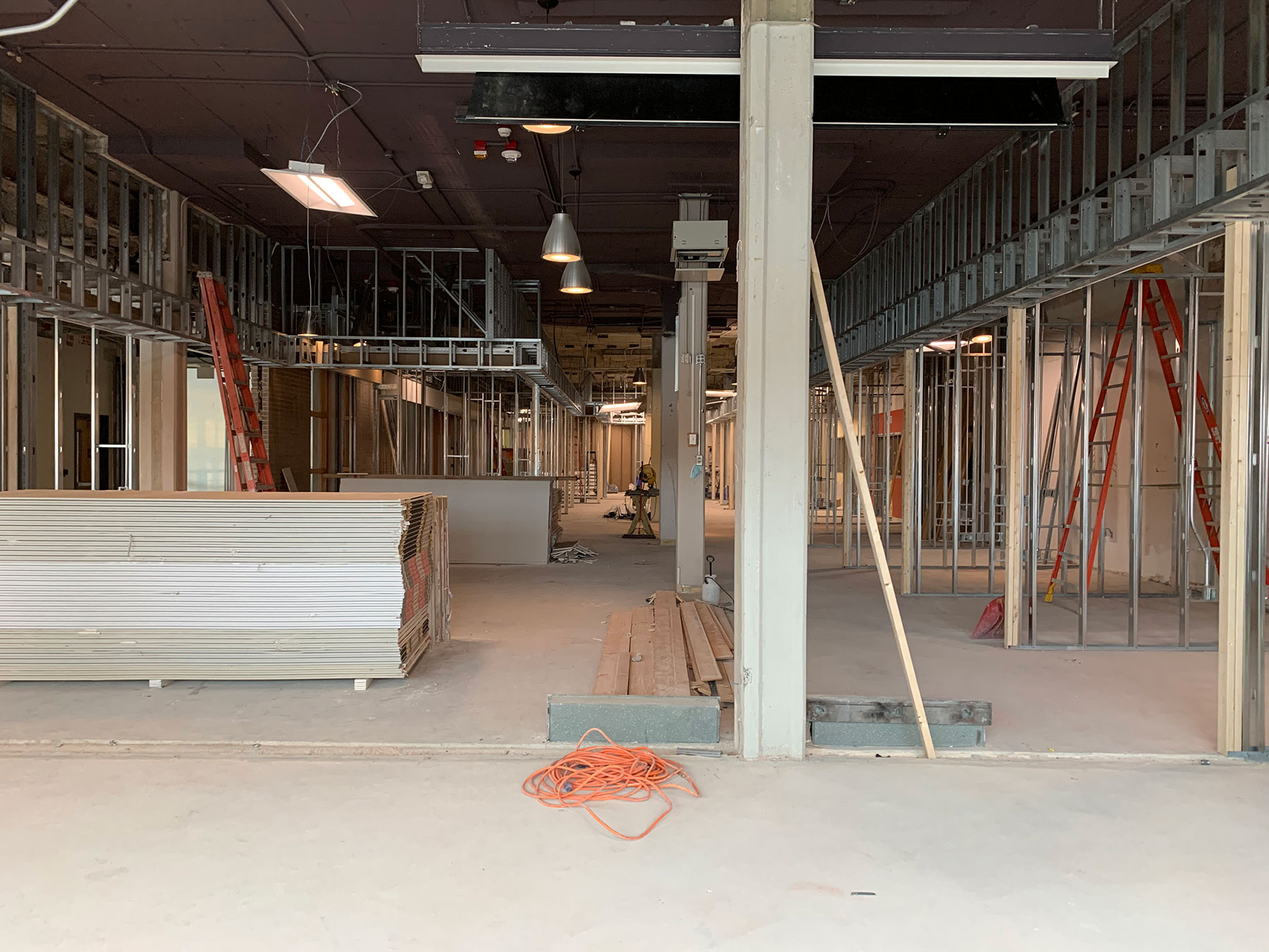 Career Development Center construction