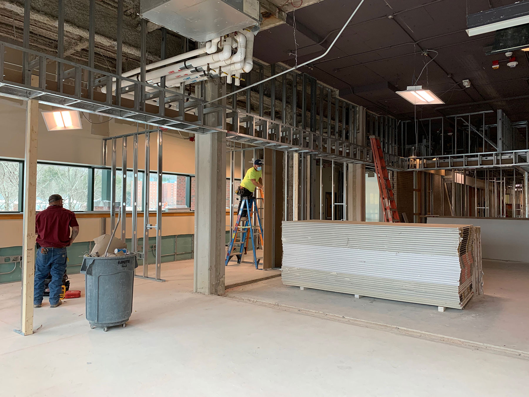 Career Development Center construction