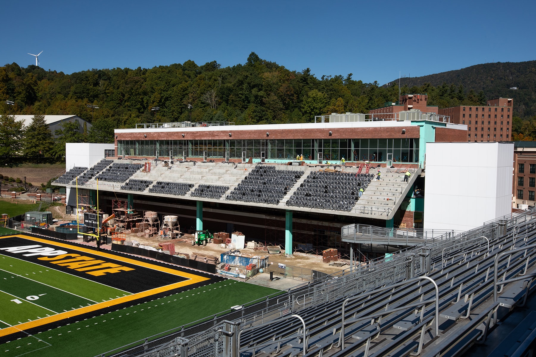 end-zone construction