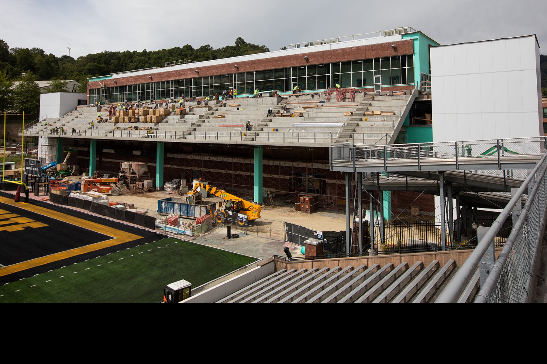 end-zone construction