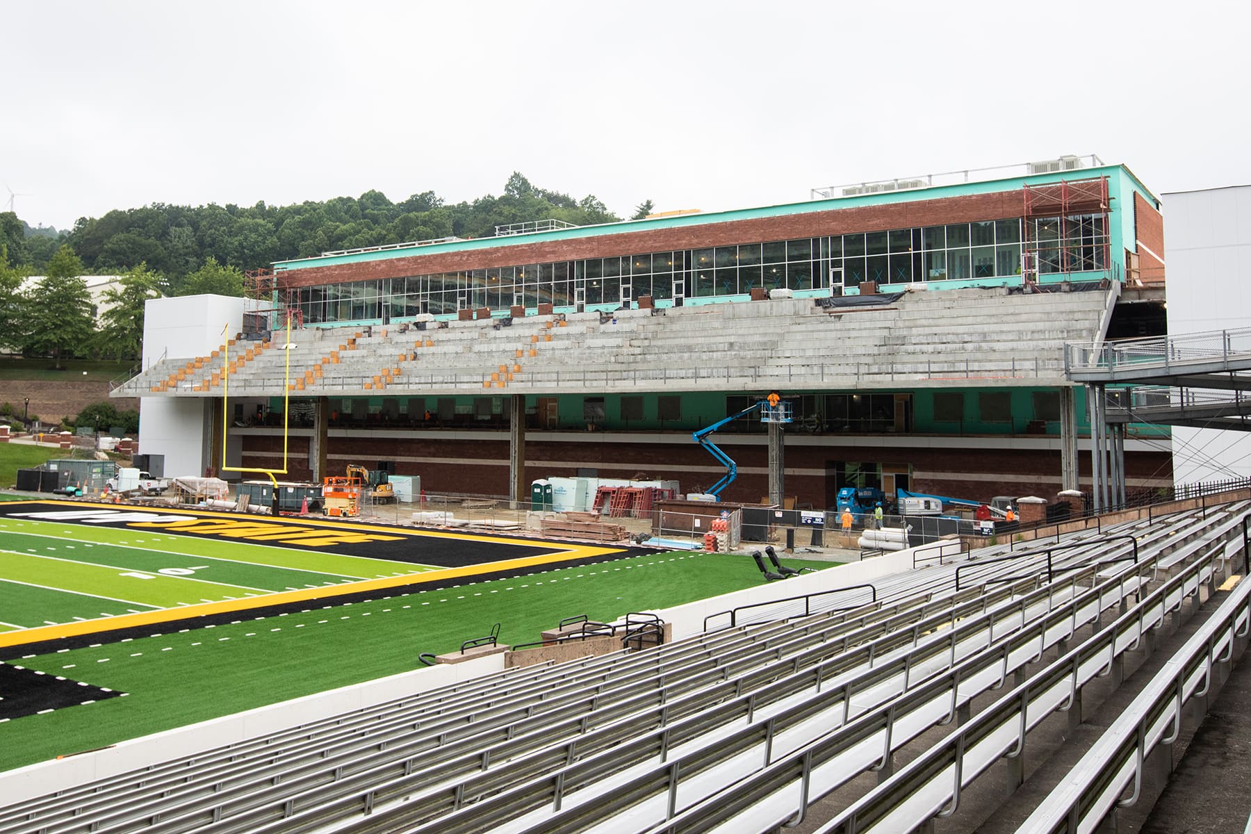 end-zone construction