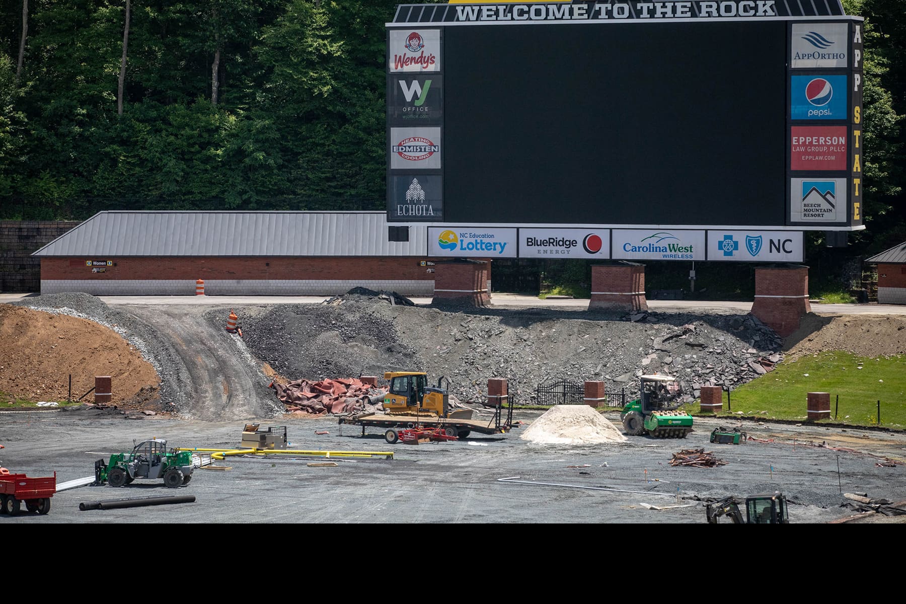 football field construction