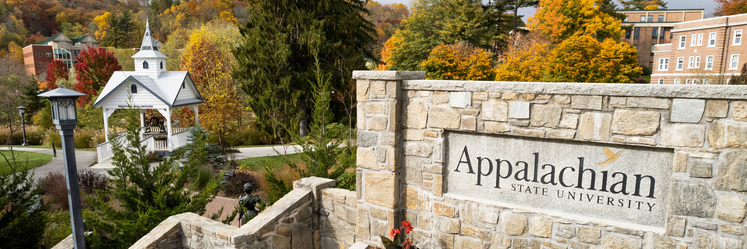 Drone View of App State Campus