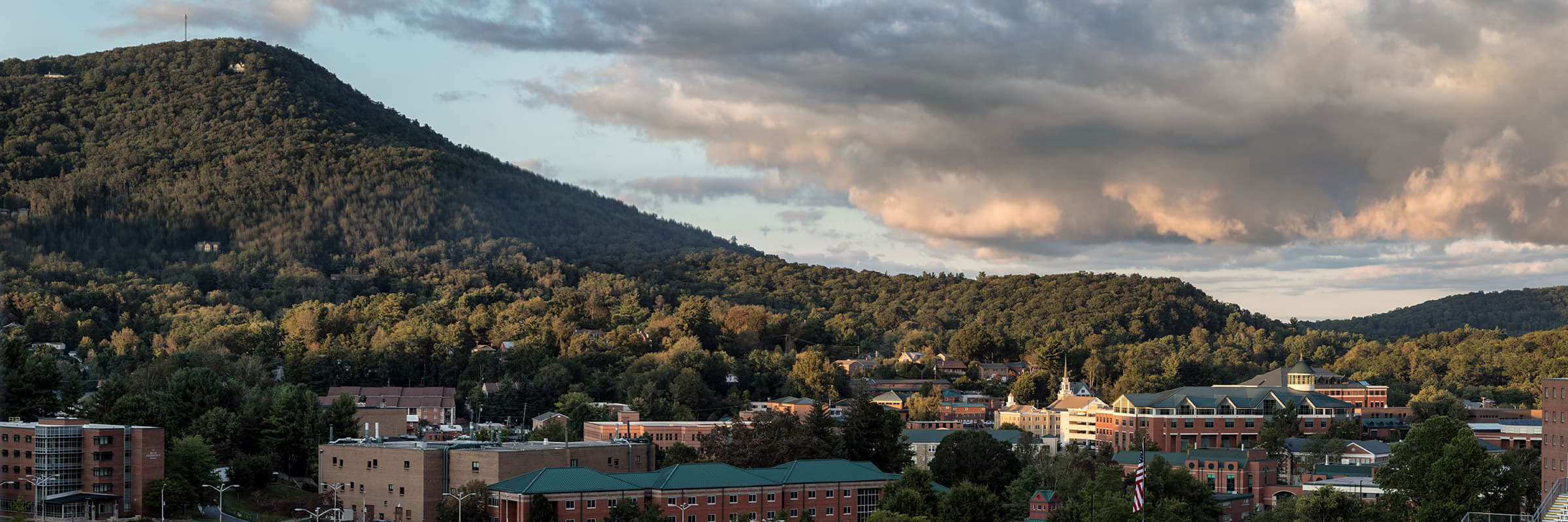 Drone View of App State Campus