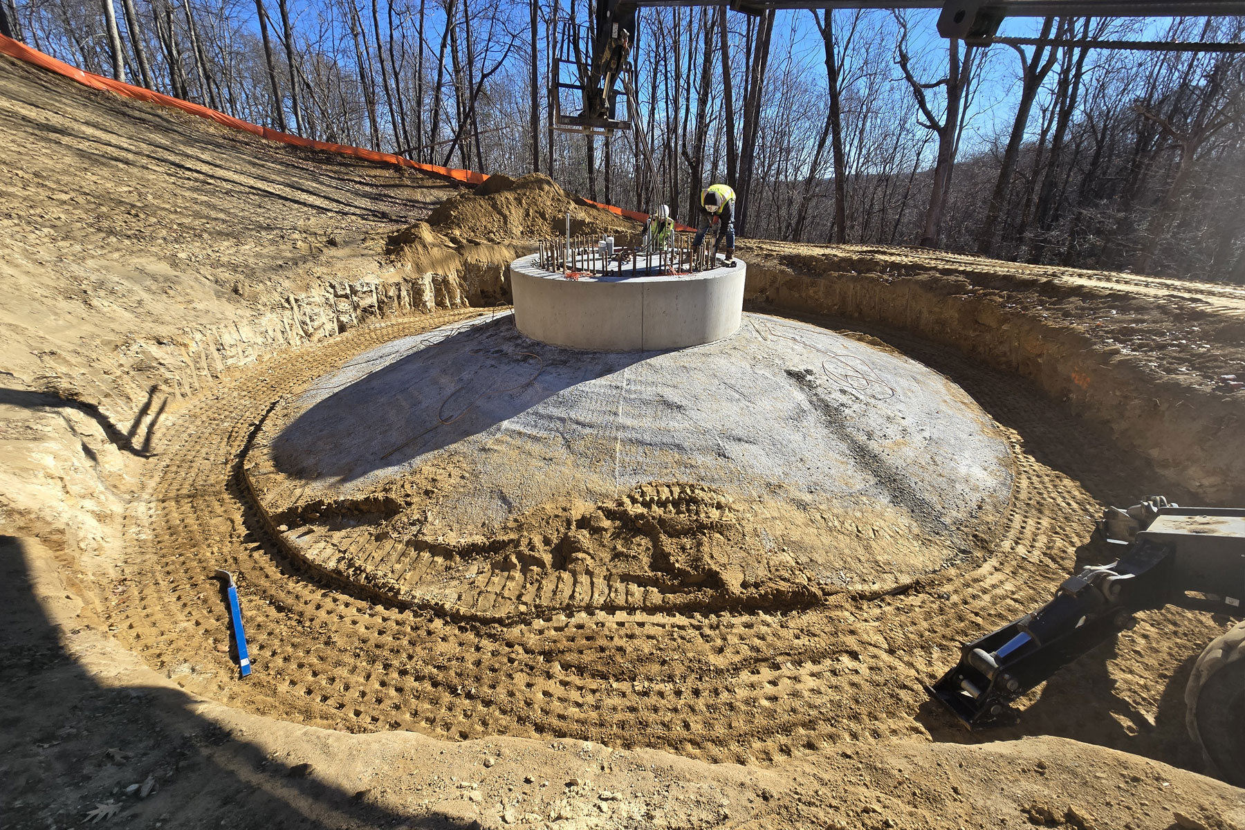 Two new wind turbines are being installed at App State’s Innovation District