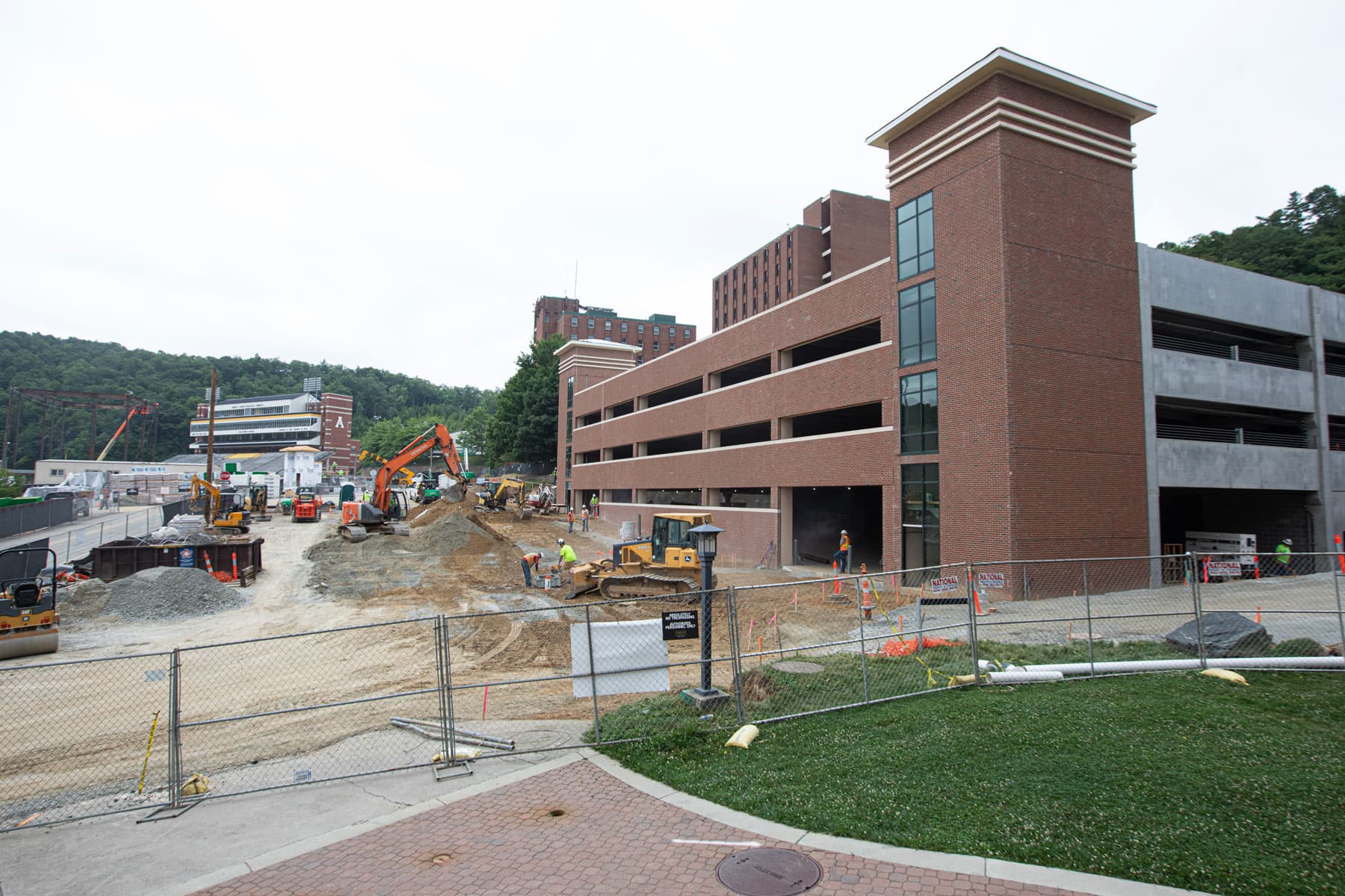 parking deck construction