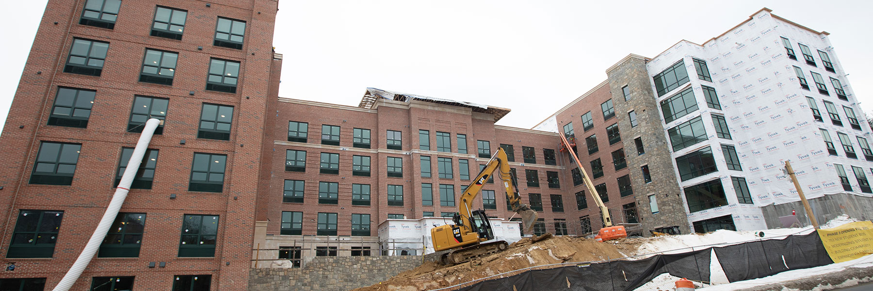 Residence halls construction