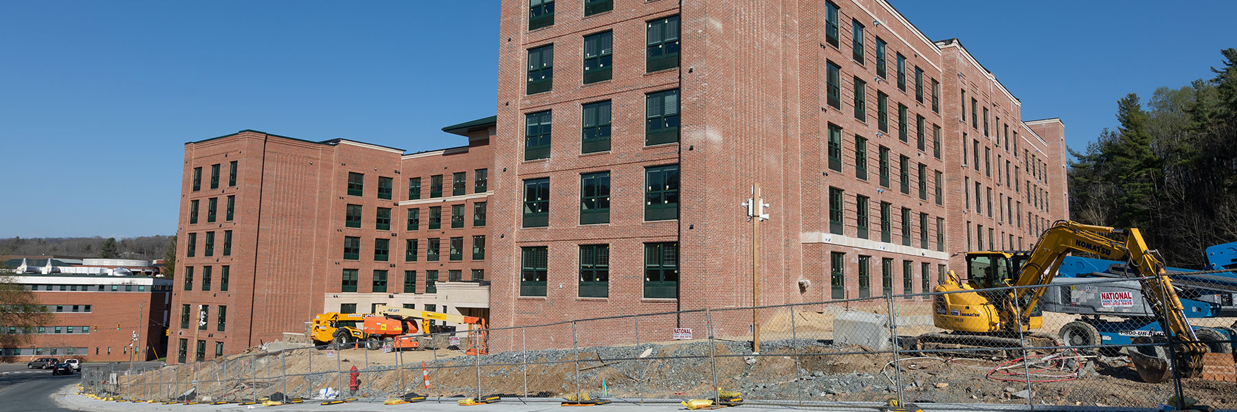 Residence Halls construction