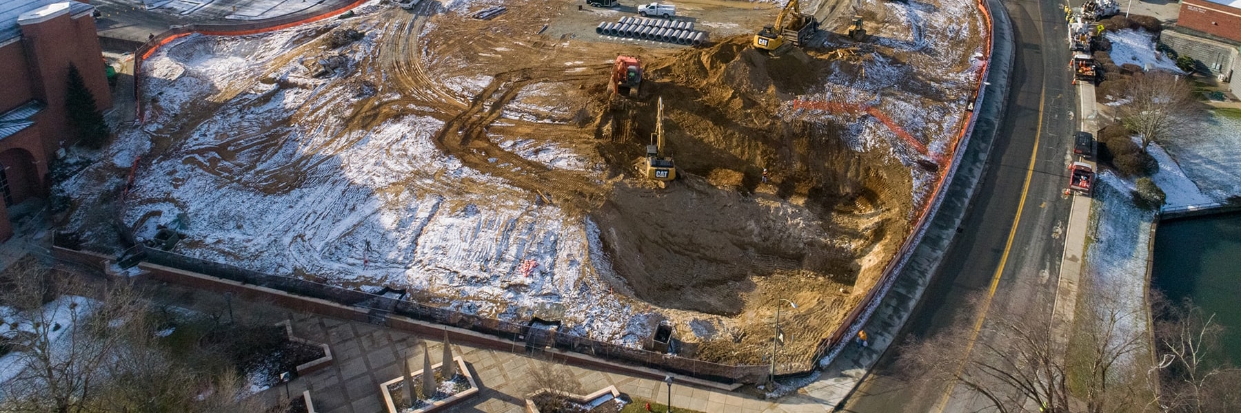 Residence halls construction