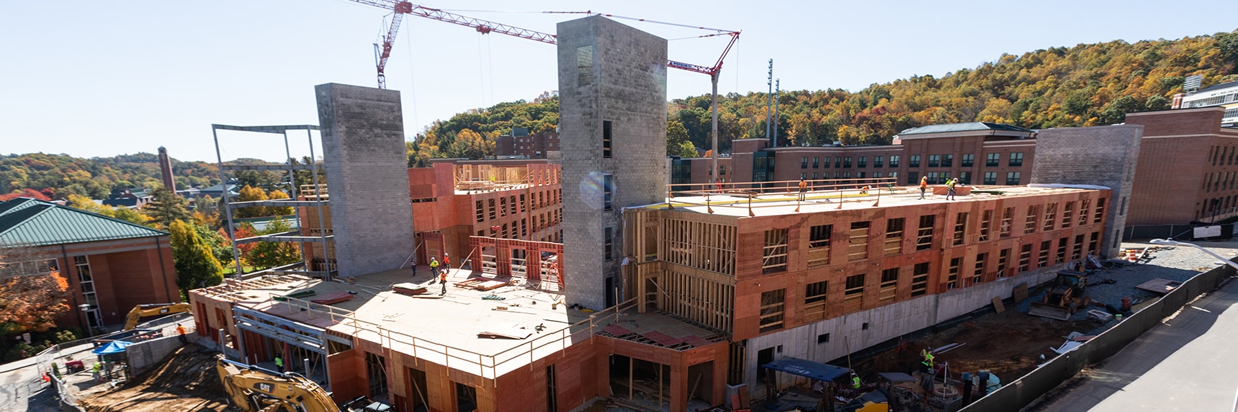 Residence halls construction