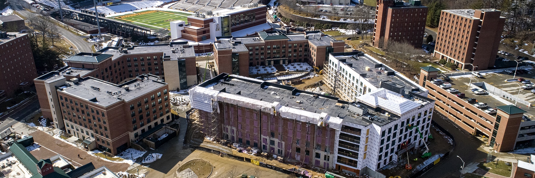 Residence halls construction