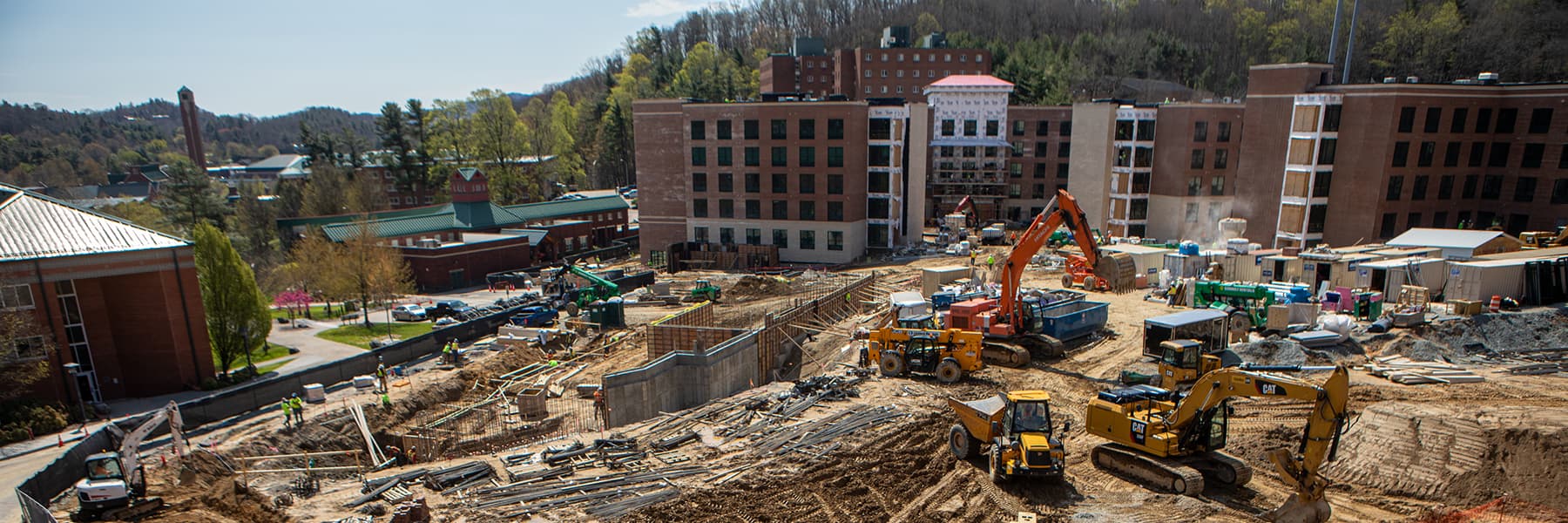 Residence halls construction