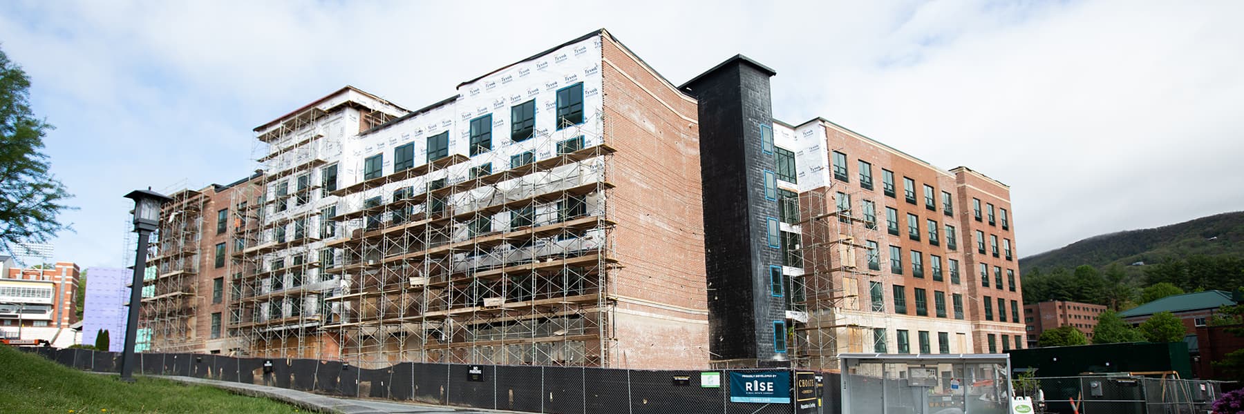 Residence halls construction