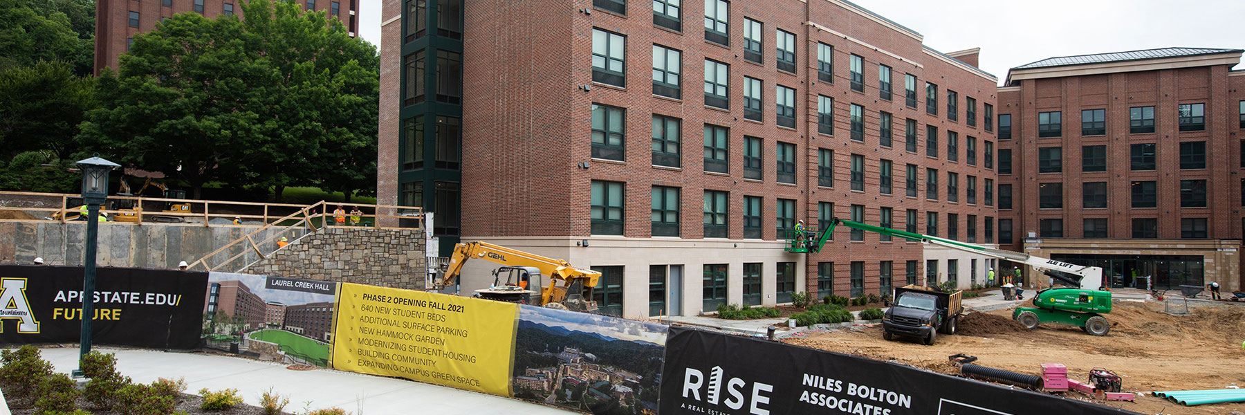 Residence halls construction