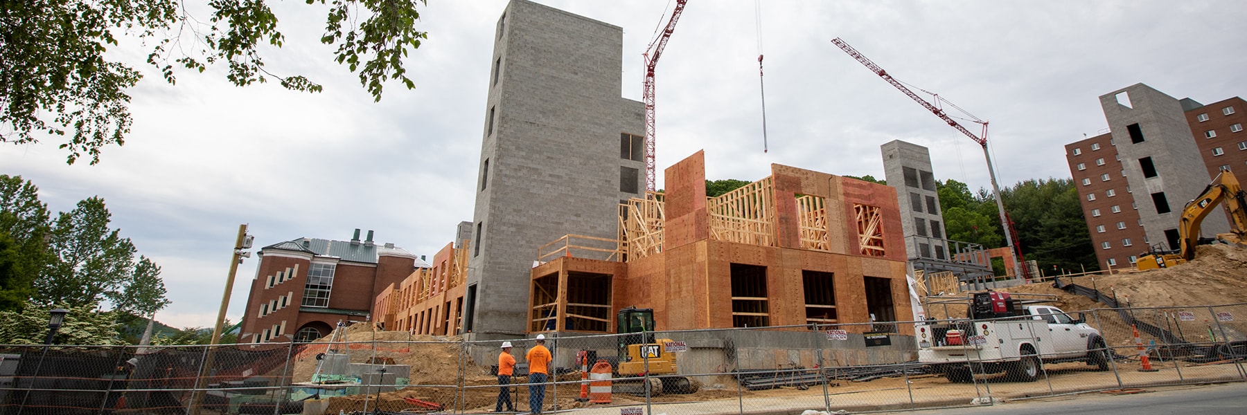 Residence halls construction