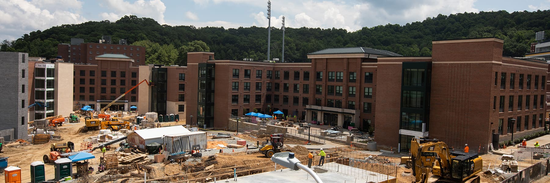 Residence halls construction