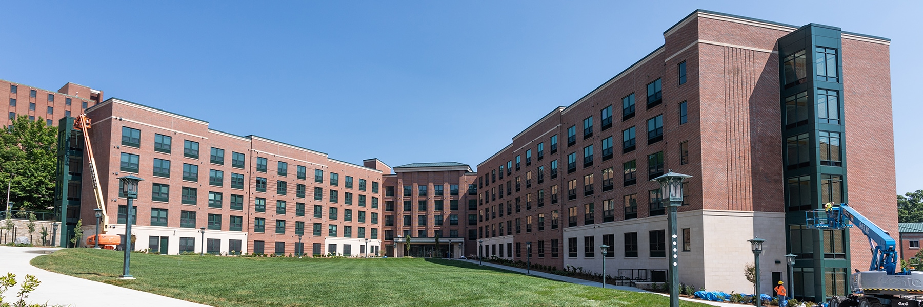 Residence halls construction