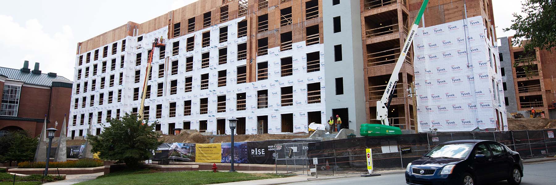 Residence halls construction