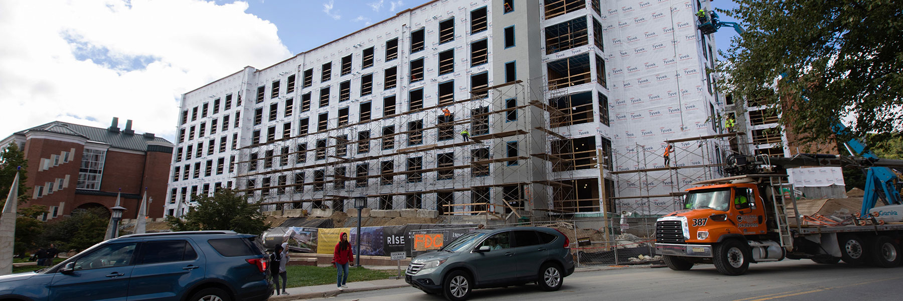 Residence halls construction