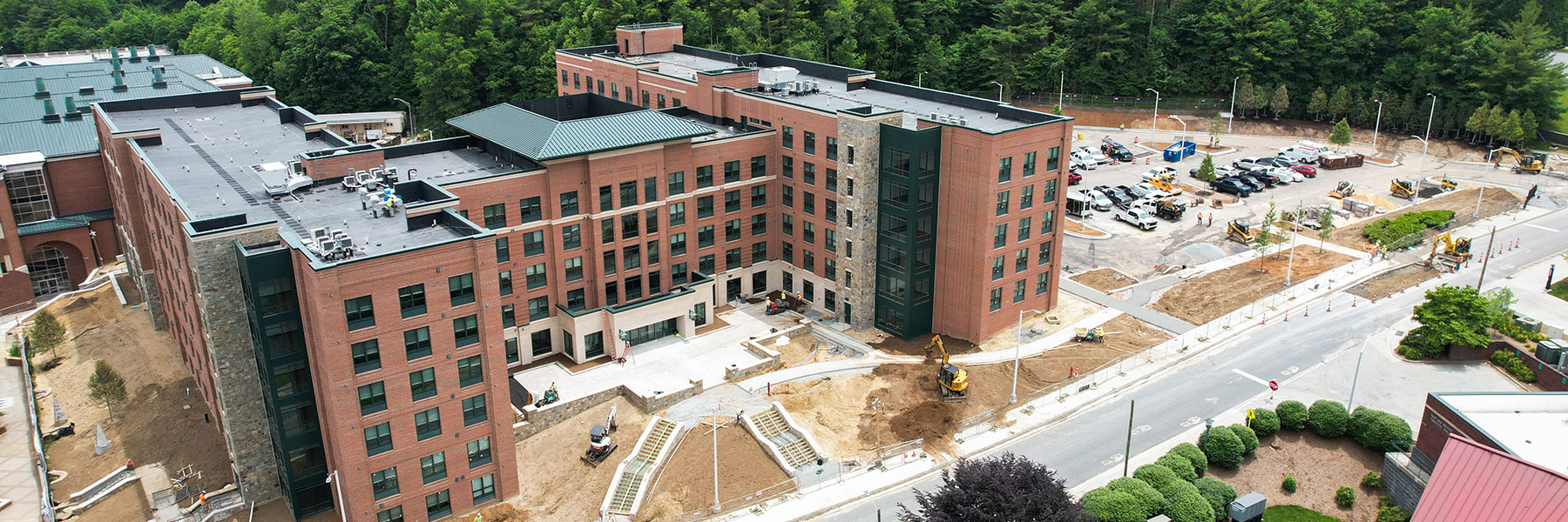 Residence Halls construction