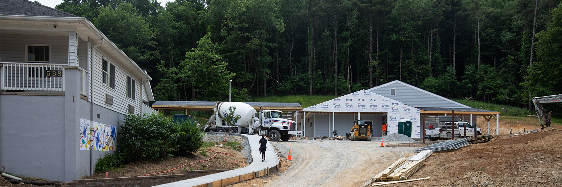 Residence Halls construction