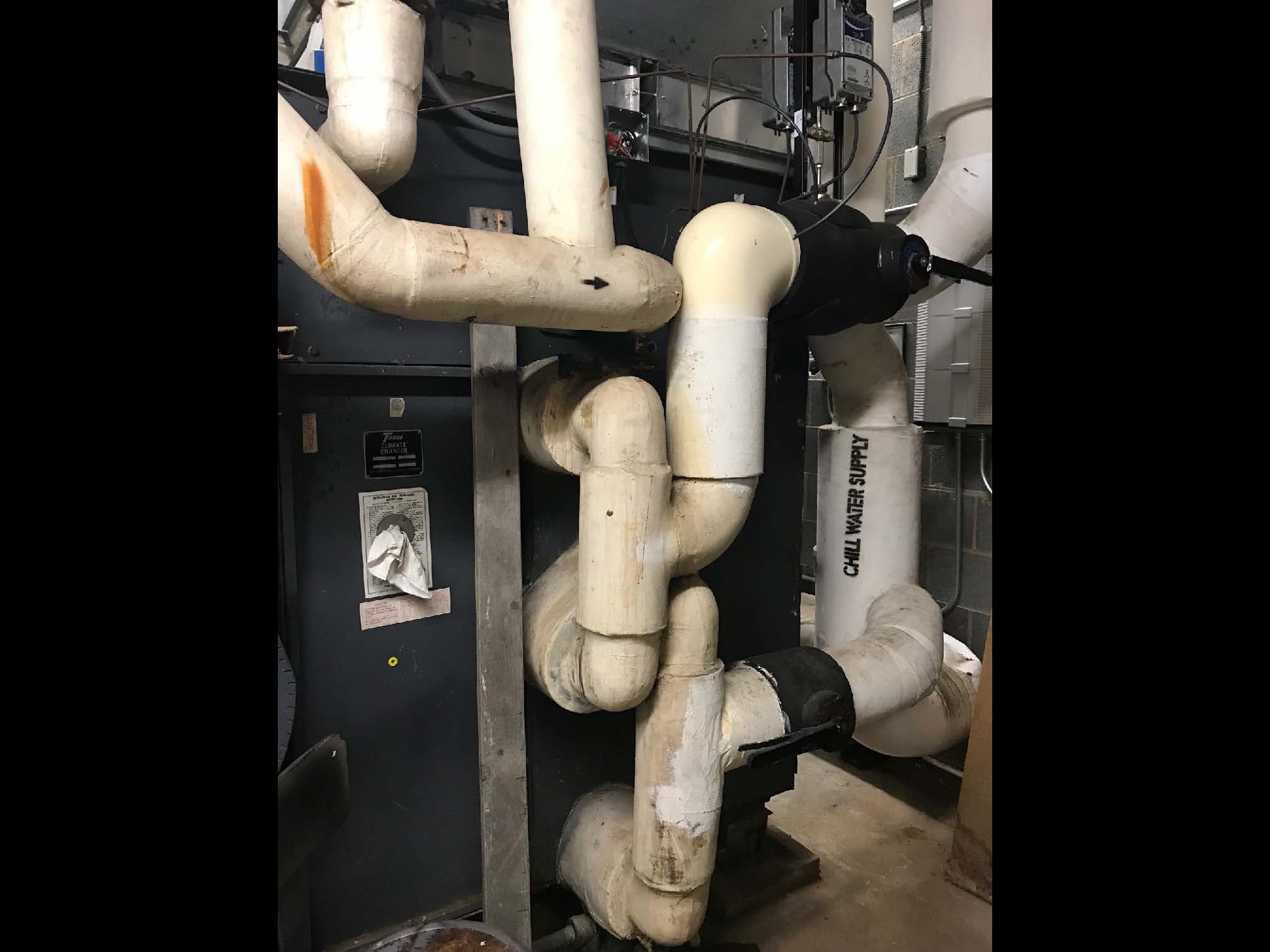deteriorated HVAC systems
