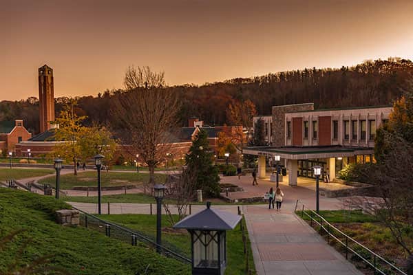 Campus at Dusk