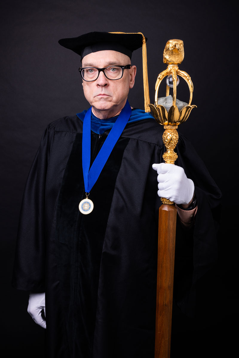 Dr. Clark Maddux with Mace