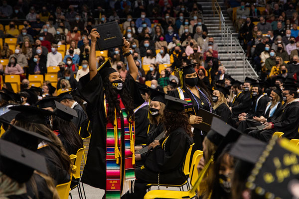 1,600+ degrees conferred at App State’s Fall 2021 Commencement