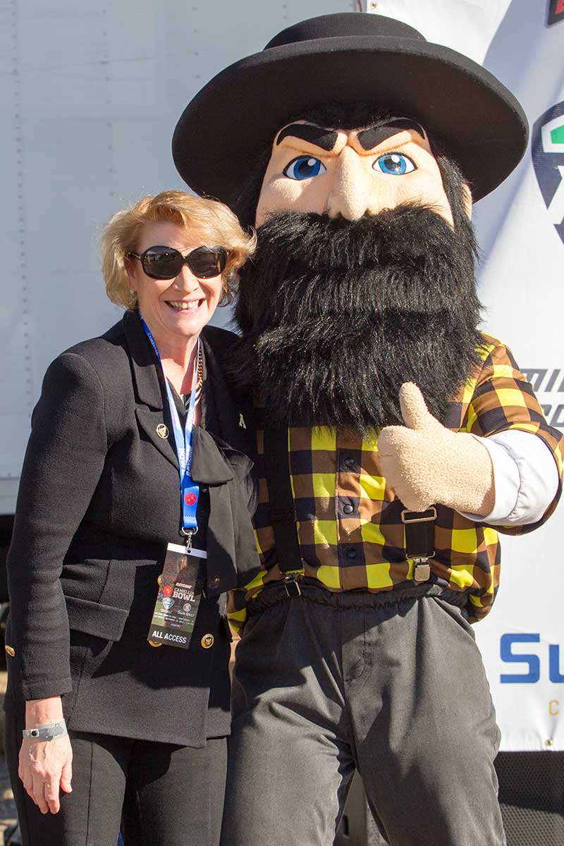 Chancellor Everts with Yosef