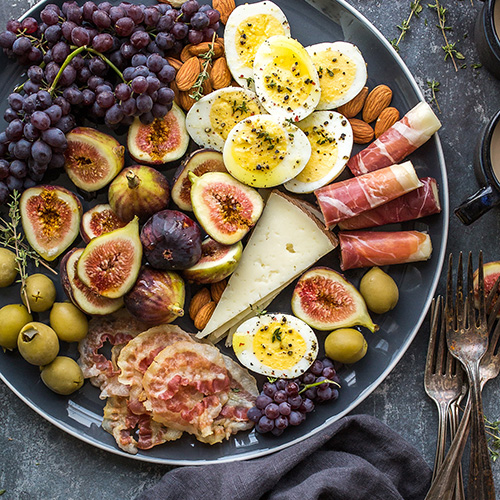 Ploughman's plate