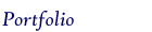 Academic Portfolio