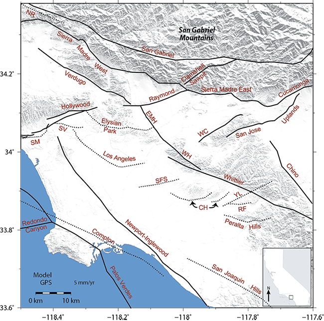 Los Angeles Faults