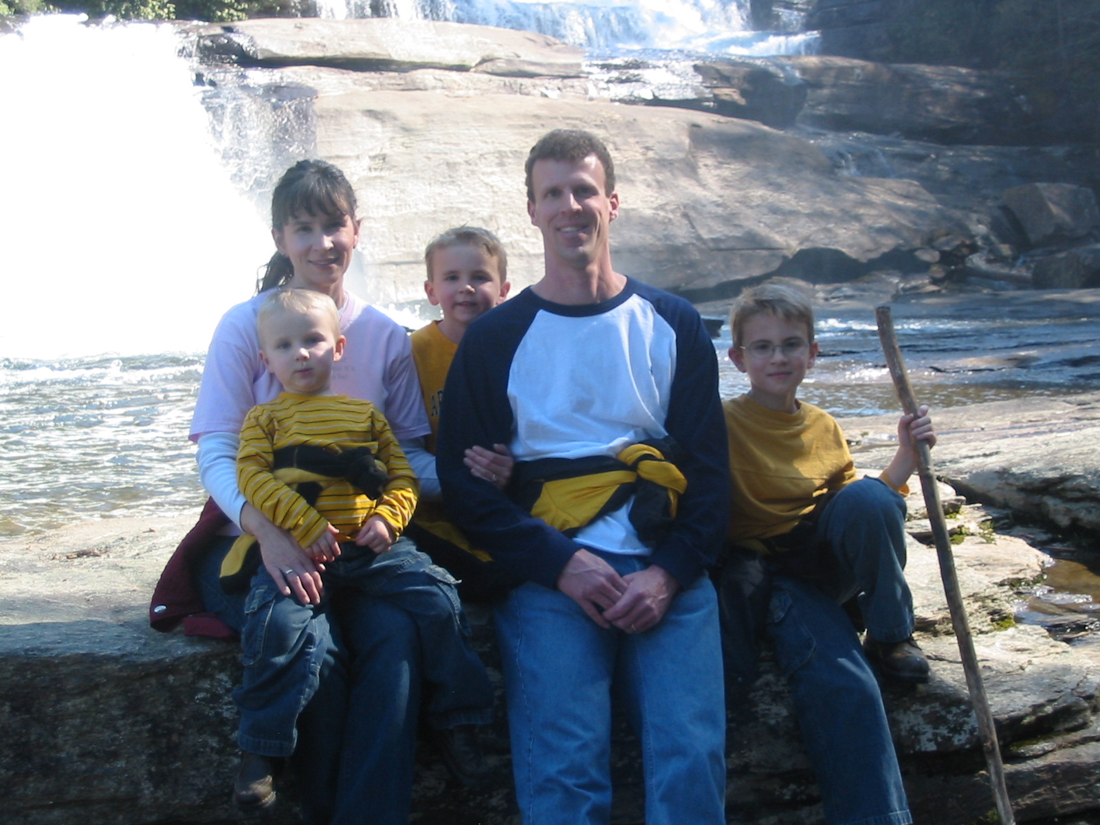 Roberts family - March 2008
